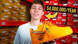 Meet The Youngest Sneaker Reselling Millionaire [upl. by Matta575]