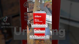 Dahua NVR5232EI unboxing video 4K resolution for cctv camera [upl. by Ettegirb]