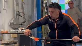 Master Glassmaker in Murano Venice [upl. by Ardna998]