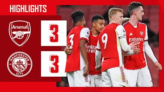 HIGHLIGHTS  Arsenal vs Manchester City 33  U23  Sousa Biereth 2 [upl. by Oicor]