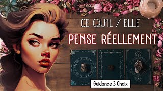 💕 Ce Quil  Elle PENSE REELLEMENT 🔥💋🥰 Guidance Sentimentale à 3 Choix 🔮 [upl. by Irem805]