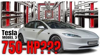 Tesla Confirms Model 3 Performance and Maybe Plaid [upl. by Ellehs]