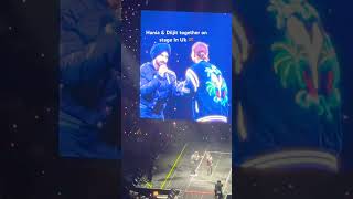 Hania wants to say something  Diljit Dosanjh diljitdosanjh HaniaAmir concert manchestercity [upl. by Dayir]