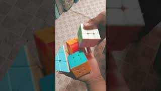 Rubiks Cube 2 by 2 3 by 3 triangle shape subitizing youcubed creativemathematics [upl. by Casar]