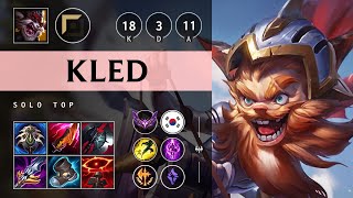 Kled Top vs Riven Legendary  KR Master Patch 1419 [upl. by Trebo]