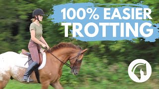 How to Post Trot On a Horse EASY STEPBYSTEP GUIDE [upl. by Ensoll19]