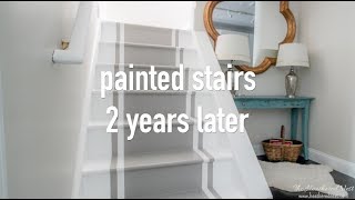 painted stairs  2 years later [upl. by Kwei]