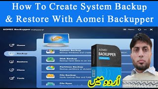 How To Create Backup amp Restore With Aomei Backupper [upl. by Cullen662]