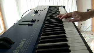 Rammstein  Sonne Live version only on keyboard with all original samples Oberheim MC 1000 [upl. by Mathur14]