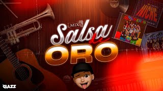 MIX SALSA DE ORO 🎺 Barranquilla Me Quedo Me Liberé La Rebelión Ojitos Chinos ❌ DJ GLAZZ [upl. by Onibla]