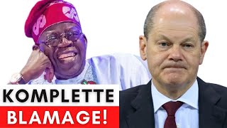 Nigerianische Präsident demütigt Scholz in aller Öffentlichkeit [upl. by Radek]