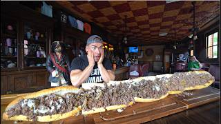 THE BIGGEST CHEESESTEAK CHALLENGE I HAVE EVER TRIED  Joel Hansen [upl. by Saraiya767]