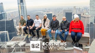 quotThe Beamquot at Rockefeller Center lets visitors recreate iconic NYC photo [upl. by Egiaf]