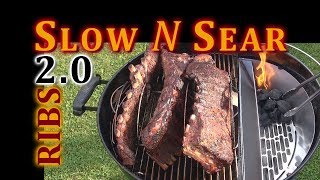 3 Racks of Ribs On the Slow N Sear 20 [upl. by Lledniuq]