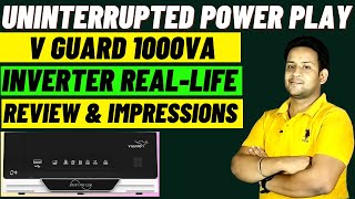 VGuards 1000VA Inverter InDepth Review 🇮🇳 Best Inverter 2023 ⚡️ Best Inverter Battery For Home 2023 [upl. by Bathilda369]