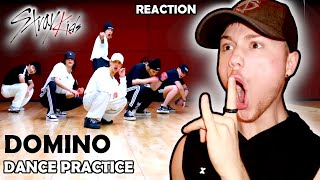 Dancer Reacts To Stray Kids quotDOMINOquot Dance Practice Video REACTION [upl. by Repsihw]