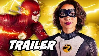 The Flash Season 5 Trailer  Noras Time Travel Mistake Revealed [upl. by Earlene488]