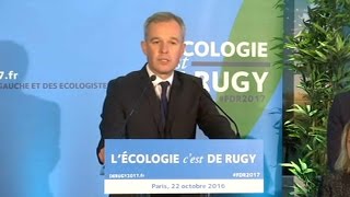 François de Rugy candidat à la primaire de la gauche [upl. by Meli]