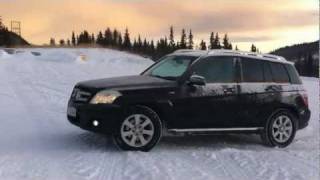 MercedesBenz GLK 220 CDI  Snow Drifting [upl. by Evander275]