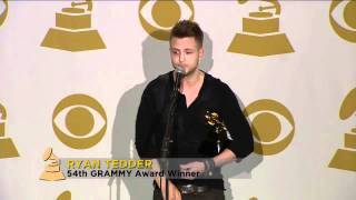 Ryan Tedder GRAMMY [upl. by Attennod]