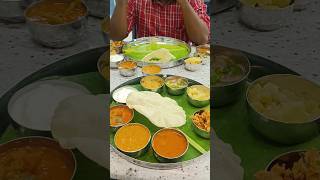 Hyderabad Special Veg Thali  Andhra Veg Meals [upl. by Agan]