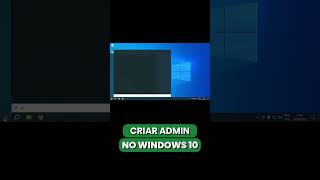 CONFIGURANDO UM USUARIO COMO ADMIN NO WINDOWS 10 [upl. by Hanikas48]