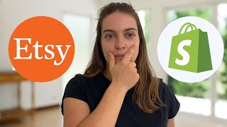 Etsy vs Eigener Online Shop Welche Plattform ist besser für Dich [upl. by Enylcaj]