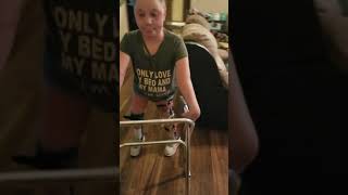 Arthrogryposis Diagnosis and Treatment  Patient Testimonial Aubrey [upl. by Ai]