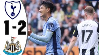 Tottenham vs Newcastle 12  Highlights  Isak Goal  Barnes Goal  premier league 202425 [upl. by Heigho]