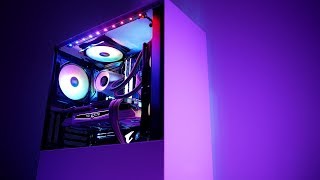 Deepcool Gamerstorm Castle 240 RGB at 5Ghz feat NZXT H500i [upl. by Nosrak309]