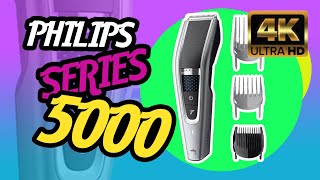 PHILIPS HAIR CLIPPER 5000 SERIES  UNBOXING E PRIMEIRAS IMPRESSÕES [upl. by Kerri]