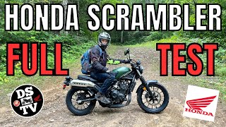 New Honda CL500 Scrambler Full Test and Review On and Off Road [upl. by Maclean]