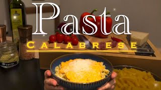 Calabrese Pasta Easy Quick amp Incredibly Delicious  Authentic Recipe [upl. by Grimonia]