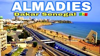 Drive through Most Expensive and Beautiful Town Almadies dakar Senegal is considered most upmarket [upl. by Rollin443]