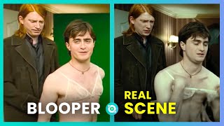 Harry Potter Hilarious Bloopers Vs Actual Scenes  OSSA Movies [upl. by Ailama]