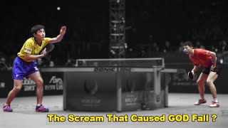 Tomokazu Harimoto vs Ma Long  The Scream That Caused GOD Fall [upl. by Perloff521]