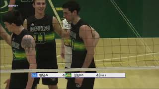 No 2 UCLA vs George Mason Mens Volleyball January 31 2023 [upl. by Chemaram]