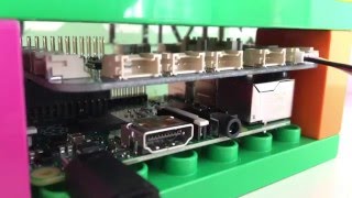 GrovePi Temperature and Humidity Sensor Pro in action [upl. by Samtsirhc]