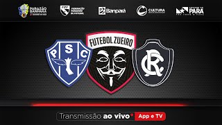 FUTEBOL ZUEIRO AO VIVO  Paysandu x Remo  Final  Parazão Banpará 2024 [upl. by Edholm]