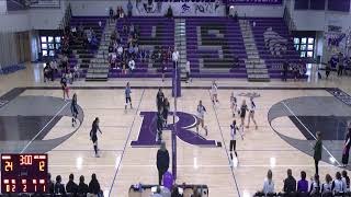 Riverton High School vs West Jordan High School Womens JV Volleyball [upl. by Davilman]