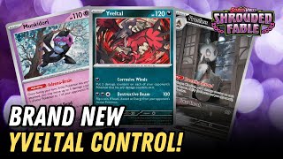 This Brand New Yveltal Control Deck is INSANE  Pokemon TCG Shrouded Fable [upl. by Elinore]