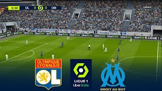 LIVE 🔴 LYON vs MARSEILLE  Ligue 1 McDonalds 20242025 France  Full Match  eFootball Gameplay [upl. by Bloxberg]