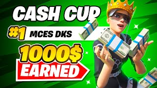 1ST PLACE SOLO CASH CUP 🏆 1000 [upl. by Osei]