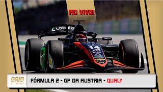 CLASSIFICAÇÃO PARA O GP DA AUSTRIA DE FÓRMULA 2  LIVE TIMING  AO VIVO [upl. by Eeraj]