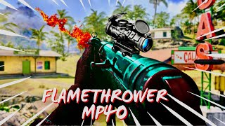 FASTEST TTK SMG IN VANGUARD WARZONE  FLAMETHROWER MP40 CLASS SETUP [upl. by Walter]