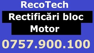 RectificareReconditionare bloc motor [upl. by Atirahs]