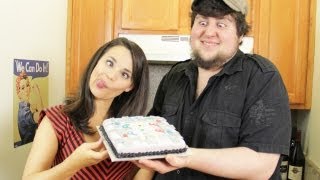 CHIPS CHALLENGE CAKE  NERDY NUMMIES [upl. by Nnalyrehs]