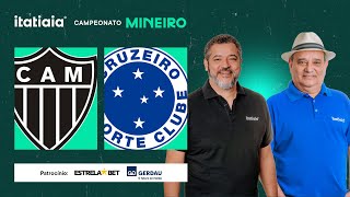 ATLÃ‰TICO X CRUZEIRO AO VIVO NA ITATIAIA  REACT DA FINAL DO CAMPEONATO MINEIRO 2024 [upl. by Rachel]