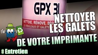 Nettoyer les galets dune imprimante [upl. by Gibert]