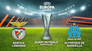 Résumé Match Benfica OM  14 de Finale Ligue Europa 2024  Football [upl. by Letsirc202]